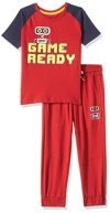Amazon Brand – Symbol Boy’S Casual Pajama Top (Sym-K-Ss22-Set-202_Red_5-6 Years)