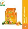 Fiama Body Wash Shower Gel Peach & Avocado Value Pouch, For Moisturized Skin(1.5 L)