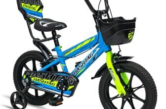 Geekay Hashtag Junior 2.0 Single Speed 14T Kids Cycle – Blue Green