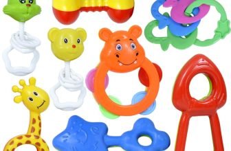 Learn With Fun Set Of 8 Pcs With Various Exciting Toys For New Borns & Infants Rattle Rattle(Multicolor)