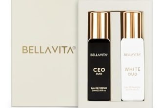 Bella Vita Luxury Ceo Man & White Oud Unisex Perfume Combo With Tonka, Agarwood & Orange | Woody Long Lasting Edp Fragrance Scent, Pack Of 2, 20 Ml Each
