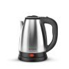 Longway Kestro 1.5 Ltr Electric Kettle with Stainless Steel Body for Boiling, Making Tea, Coffee, Soup, Etc (Silver, 1500 Watt)
