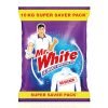 MR WHITE Detergent Powder 10 Kg, Super Saver Pack|Whiteness Boosters Gives Ultimate Whiteness|No Bleach Formula Keeps Coloured Clothes Bright And Safe|For Bucket Wash & Top Load Washing Machines