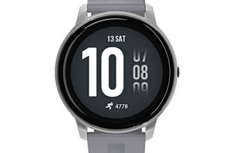 Syska Sw200 Smart Watch 100+ Cloud & Customizable Watch Faces | Smart Notifications For Calls, Sms, Whatsapp|Battery Runtime-Upto 10 Days (Cloud Grey)