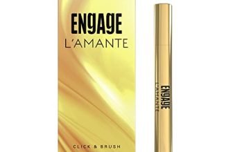 Engage L’Amante Click & Brush Perfume Pen For Women, Eau De Parfum, Skin Friendly Perfume For Women