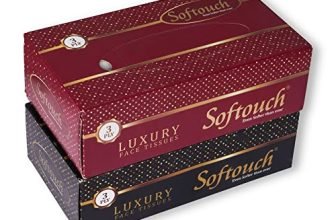Softouch 3 Ply Face Tissue Paper – 80 Pulls Each Box Pack Of 2- Total 160 Pulls