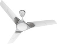 Polycab Aereo Plus 1 Star 1200 Mm 3 Blade Ceiling Fan(Cloud Grey Silver, Pack Of 1)