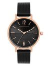 French Connection Stainless Steel Analog Black Dial Women’S Watch-Fc007Brgm