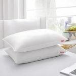 Zinnia Comfort Soft Microfiber Pillow | White | Standard size 45 x 70 CM | Pack of 2