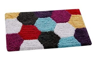 Aazeem Durable Door Mat For Home | Cotton Door Mat For Bedroom | Door Mat For Kitchen | Multicolor | Standard Size Mat