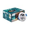 PHILIPS 7 Watt Chrome Reflector LED Ceiling COB Round Spot Light with Adjustable Tilt | Cut out: 67mm | Natural White, Pack of 1 (Glide Spot)
