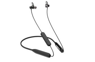Amazon Basics Bluetooth 5.0 Neckband, Ipx-6 Rated, Up To 42 Hours Playtime, Magnetic In Ear Earbuds, Voice Assistant, Dual Pairing (Black)