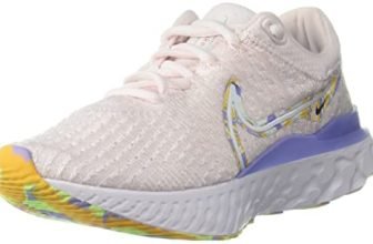 Nike Womens W React Infinity Run Fk 3 Prm Light Soft Pink/White-University Gold Running Shoe – 3.5 Uk (Do9477-600)