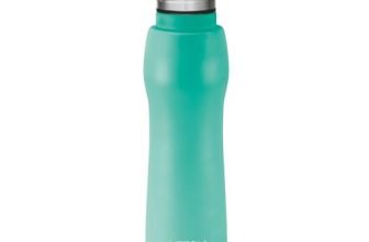 Milton Elate 750 Stainless Steel Water Bottle 635 Ml, Single Walled, Isi Certified I Leak Proof Lid, Rust Proof I For School, Office, Gym I Aqua Green