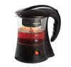 Havells Crystal Tea-Coffee Maker Glass with Filter Basket | Indicator Light | Transparent Glass Carafe 600 W