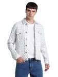 Jack & Jones Mens White Regular Fit Outerwear