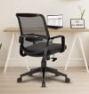 Da URBAN® Dysen Office Chair, Mid Back Mesh Ergonomic Home Office Desk Chair with 1 Year Warranty,Tilt Lock Mechanism (Black)