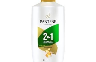 Pantene Advanced Hairfall Solution, 2in1 Silky Smooth Care Shampoo + Conditioner, Pack of 1, 650ML, Green