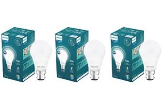 Philips Motion Sensor B22 LED Bulb | Motion Sensor Light for Home | Motion Sensor LED Bulb | Crystal White, Pack of 3