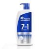 Head & Shoulders 7in1 Anti-dandruff Shampoo | Multi-action formula | Complete Solution for unhealthy scalp | 7 benefits for Men and Women, 1000ml