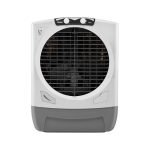 Maharaja Whiteline Rambo Grey Desert Air Cooler | 65 Lt Water Tank | Inverter Compatible | Wood Wool Pads | Anti-Bacterial Tank | Dry Run Protected Submersible Pump |720X730X890 Mm | 2 Yr Warranty