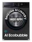 Samsung 9 Kg, 5 Star, Ai Ecobubble, Super Speed, Wi-Fi, Hygiene Steam With Inbuilt Heater, Digital Inverter, Fully-Automatic Front Load Washing Machine (Ww90Dg5U24Axtl, Inox)