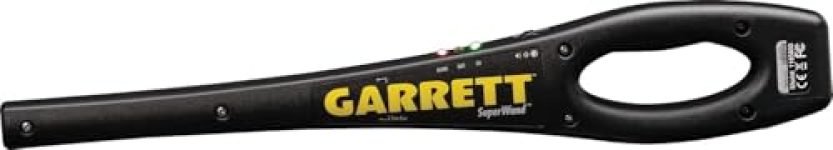 Garrett 1165800 Superwand Hand Metal Detector Tool For Security