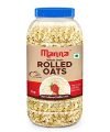 Manna Rolled Oats 1kg | Gluten Free | Old fashioned oats | Diabetic Friendly | 100% Wholegrain 1kg (Pack of 1)
