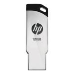 HP v236w 128GB USB 2.0 Flash Drive/Pen Drive, Metal Silver