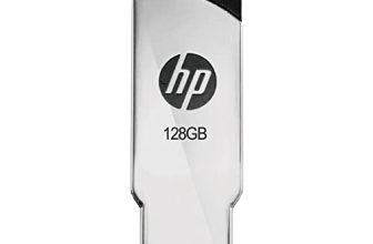 HP v236w 128GB USB 2.0 Flash Drive/Pen Drive, Metal Silver