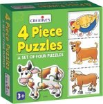 Creative Educational Aids – 4 Piece Puzzles
