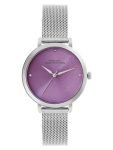 French Connection Purple Dial Color Watch For Women – Fcn050A