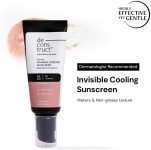 deconstruct Sunscreen – SPF SPF 50 PA+++ Invisible Water Sunscreen | Instant Cooling & Long-Lasting | All Skin Types(40 g)