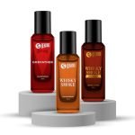 Beardo Brotherhood Blend- Godfather, Whisky Smoke Perfume & Whiskey Smoke Bourbon Perfume For Men (20Ml X 3) | Long Lasting Fragrance | Long Lasting Perfume For Men | Gift For Men | Gift For Friend