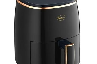 Pigeon Healthifry Digital Air Fryer, 360° High Speed Air Circulation Technology 1200 W With Non-Stick 4.2 L Basket – Black