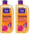 Clean & Clear Foaming Facewash For Oily Skin, Brown, 240Ml (Pack Of 2)