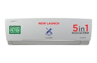 Lloyd 1.5 Ton 3 Star Inverter Split Ac (5 In 1 Convertible, Cools Even At 52°C, Copper, Anti-Viral + Pm 2.5 Filter, White, Gls18I3Fwagc)