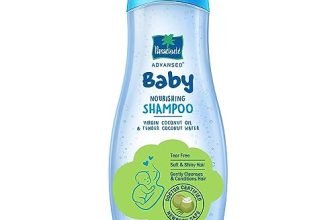 Parachute Advansed Baby Shampoo for Kids | Doctor Certified | Tear Free | Tender Coconut Water & Virgin Coconut Oil | Soft & Shiny Hair | 410ml