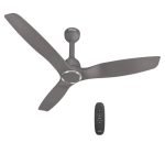 Havells Stealth Slim Bldc 1200 Mm Ceiling Fan | Remote Controlled, High Air Delivery Fan | 5 Star Rated, Upto 50% Energy Saving, Reverse Rotation, 2 Year Brand Warranty | (Pack Of 1, Stone Grey)