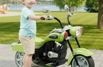 Lifelong Royal Electric Ride On Motor Bike for Kids Boys & Girls, Semi Assembled Rechargeable Toy Bike One Touch Start,Light and Music, Longer Battery Life, 3 Wheels, Comfortable Seat for 1-6 Years