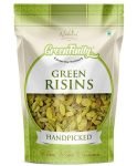 Greenfinity Premium Seedless Fresh Green Raisins 500G Value Pack – Nutritious, Sweet, And Healthy Snacking Option With Seedless Green Kishmish