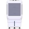 Bajaj Dmh 85X 85L Desert Air Cooler | High Air Delivery With Turbo Fan Technology | 3-Side Honeycomb Cooling & 4-Way Swing | Inverter Compatible | 1 Year Warranty【White】