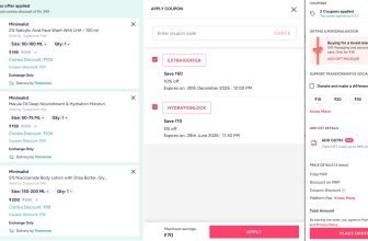Myntra : Buy 2 Get 1 Free On Minimalist + Extra Coupon.Add Any 3 Products : Apply All Codes (Showing in Cart)