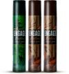 Engage Nature Deo: 2 Woody Musk & 1 Forest Fresh (150ml X 3) Deodorant Spray  –  For Men(450 ml, Pack of 3)