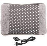 FIND STUFF Electric Heating Bag, Heat Pouch/Heating Pad/Hot Water Bottle Bag for Pain Relief, Multicolor
