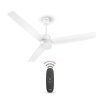 Havells Fab Bldc Ceiling Fan 1200Mm, 380 Rpm, Savings Upto 65%, Reverse Rotation, 4 Modes (Boost, Sleep, Breeze, Mop), Low Wattage 30W, Low Noise, Air Flow:225 Cmm, 3 Year Warranty, Elegant White