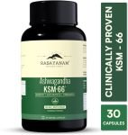 Rasayanam Ashwagandha KSM-66 |Support Strength & Energy | Stress Relief(30 Capsules)