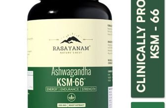 Rasayanam Ashwagandha KSM-66 |Support Strength & Energy | Stress Relief(30 Capsules)