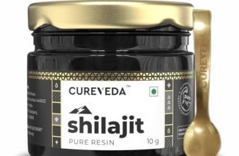 Cureveda Himalayan Shilajit For Men – Resin | 98% Fulvic Acid For Energy, Endurance & Vitality | 100% Ayurvedic (10 gm)