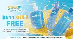 mCaffeine Loot : Buy 1 Get 1 Free + 5% Prepaid Off + Upto 6 Freebies Shop Now: Body Wash: Lotion & Butter: Hair Care: Face Care: Perfumes: Upto 6 Freebies + Extra 5% Off On Prepaid Order